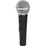 Shure Sm58s Microfono Dinamico Cardioide  Voces Switch Sm 58