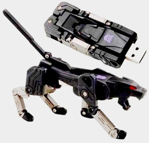 Muñeco Transformers Decepticons Ravage Pen Drive 32 Gigabyte