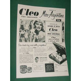 Publicidad Cleo Cremas De Belleza Clipping Maquillaje