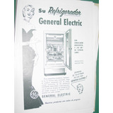 Publicidad Clipping Recorte Heladeras General Electric Mod1