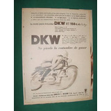 Publicidad - Dkw Moto Rt-150cc De Lujo Para Triunfar