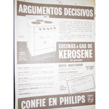 Publicidad Antigua Cocinas Philips Gas Kerosene Mod3