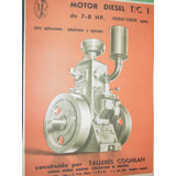 Publicidad Clipping Recorte Motor Diesel Talleres Coghlan M2