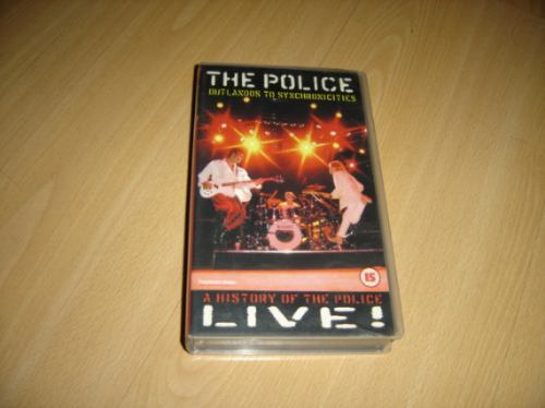 The Police A Story Of The Police Live Vhs Importado Uk Sting