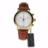 Reloj Alfex Of Switzerlan Chronograf Quartz - Swiss Made
