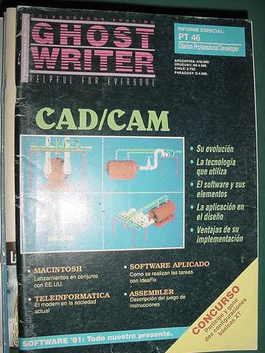 Revista Ghost Writer 3 Computacion Macintosh Assembler Softw