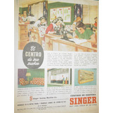 Publicidad Antigua Maquinas Coser Singer Centros De Costura