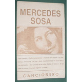 Mercedes Sosa Antiguo Cancionero Folklore 24 Pgs Con Acordes