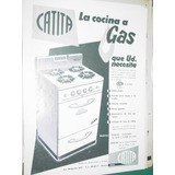 Publicidad Clipping Recorte Cocinas A Gas Catita Cocina Mod1