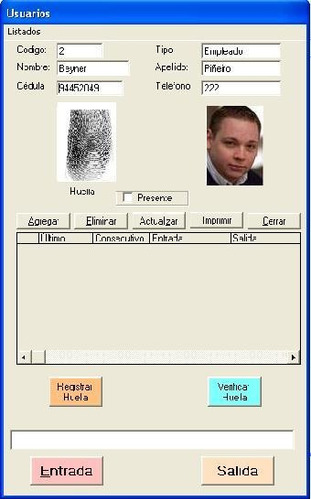 Huella 2000 Control De Ingreso (gimnasios, Educación...)