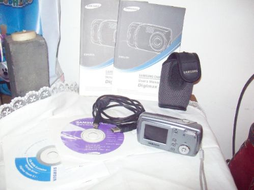 Aurojul-camara Samsung Digimax A302-cable Usb-cds-funda