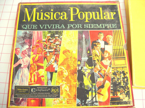 Colección De Discos De Vinilo De Música