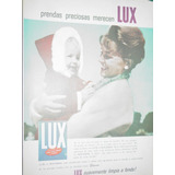 Publicidad Antigua Jabon Lavar Ropa Lux Prendas Preciosas M2