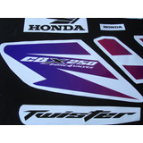 Calcos Para Honda Cbx 250 Twister Kit Completo Moto Blanca