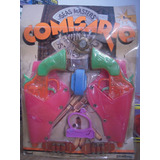 Antiguo Juego Cowboy, Cartucheras Comisario, Unitoys,ind Arg