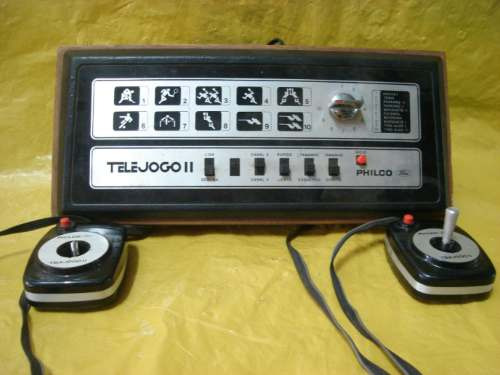 Tele Jogo Philco Ford - C/ 2 Controles Orig. E Tudo Ok.