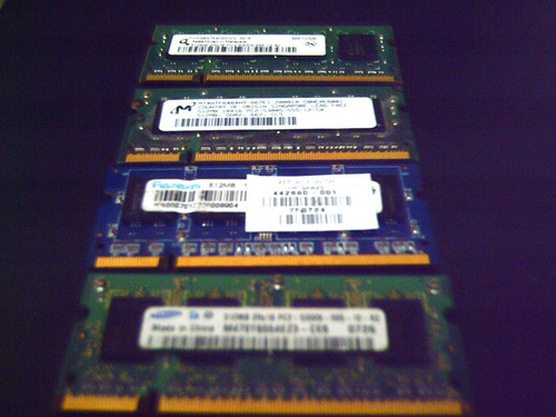 Ultimas Memorias Ddr2 Para Portatil  512 Megas