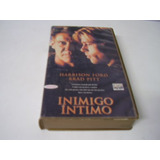 Vhs Dublado = Inimigo Íntimo - Harrison Ford -  Vitorsvideo