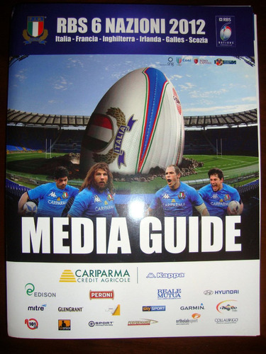 Media Guide - Federação Italiana De Rugby - 6 Nations Cup