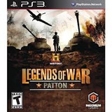Jogo Novo Lacrado Ps3 Legends Of War: Patton Playstation 3