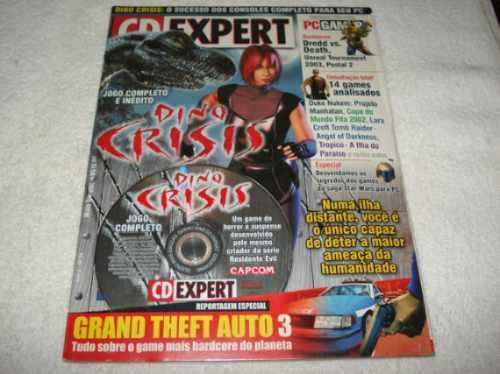 Revista Cd Expert Game Dino Crisis Jogo Completo