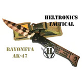 Navaja Bayoneta Ak-47 Cccp Camo Urbano - Funda Reforzada