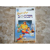 Manual Do Jogo Super Soccer - Snes Jap