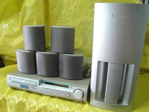 Home Theater Sony Dav-s300 Prata - C/ Cxs+sub - Impecavel