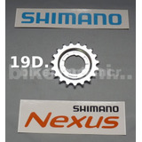 Pinhão 19 Dentes Original P/ Cubos Shimano Nexus 3v-5v-7v-8v