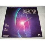 Ld Laser Disc Duplo Star Trek Generations Raridade Semi-novo