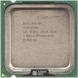 Lote 5 Pentium 520j Ht 2.8ghz Fsb 800mhz/ 516 2.93ghz 533mhz