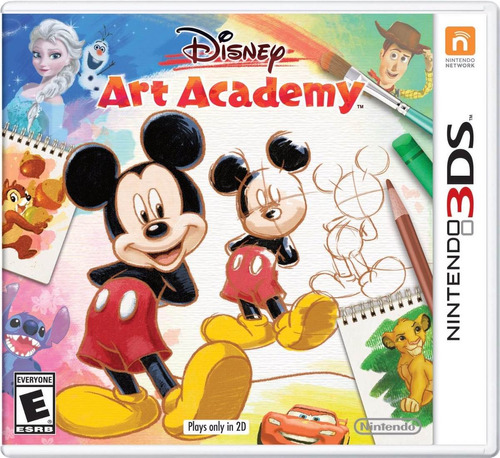 Disney Art Academy Nuevo Nintendo 3ds Dakmor Canje/venta