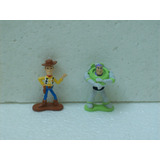 Brinquedo Antigo Promocional Top Cau Mini Boneco Woody/buzz
