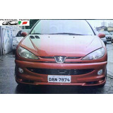 Spoiler Dianteiro Do Peugeot 206 Sem Pintar