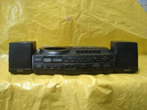 Compact Disc Player St. Radio K-7-recorder Aiko Ahs-165 -