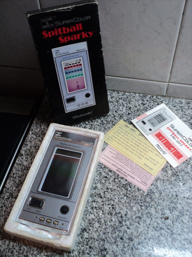 Consola Nintendo Spitball Sparky Bu-201 Game&watch 1984 Japa