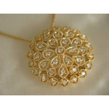 Ivi1388 = Colar Brunner Com Ping. O.amarelo 18k !diamantes!