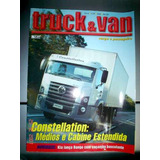 Revista Truck E Van Caminhão Vw Constellation Bongo Carga