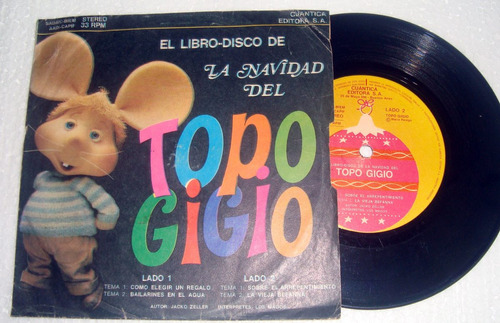 Topo Gigio El Libro Disco De La Navidad Simple / Kktus