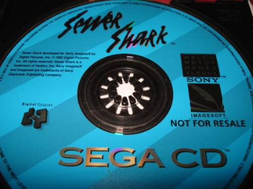 Game Sega Cd Sewer Shark