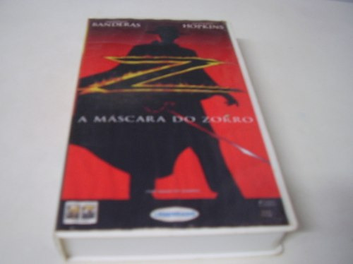 Vhs A Mascara Do Zorro Antonio Banderas Vitorsvideo