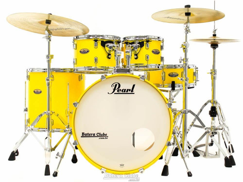 Bateria Pearl Decade Maple High Gloss Solid Yellow 20¨,10¨,1