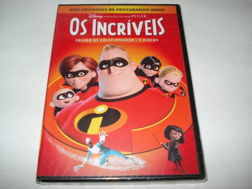 Dvd Disney Os Incriveis Edição De Colecionador 2 Discos