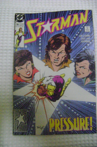 Hq Gibi Starman Nº18 Jan 1990 Dc Comics  Em Estado De Banca! Leia!