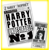 Harry Potter Hp Combo Undesirable Nº1 Diario Y Folleto Prop