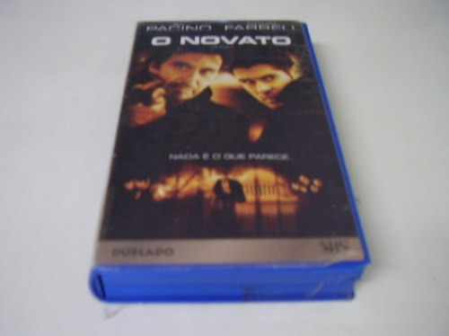 Vhs Dublado = O Novato - Al Pacino - Vitorsvideo