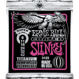 Encordado Ernie Ball 3123 Titanium Guitarra Eléctrica 