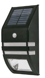 Lampara Solar Con Sensor De Movimiento 2 Leds Volteck 46362