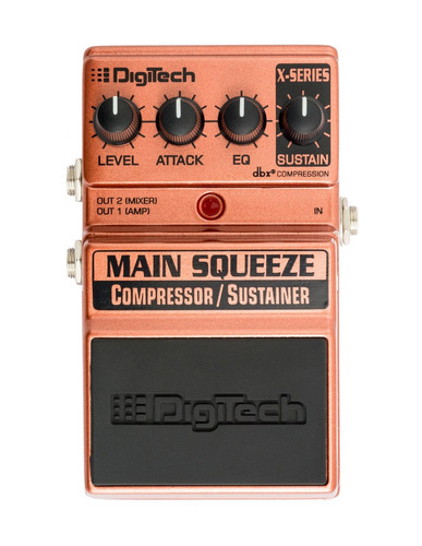 Pedal Compresor Sustainer Digitech Main Squeeze Cuo