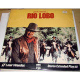 Rio Lobo Howard Hawks John Wayne Laser Disc Usa / Kktus